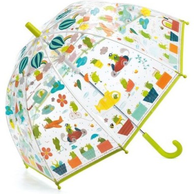 Parapluie Grenouillettes - Djeco - Un jeu Djeco Parapluie Grenouillettes - Djeco - Un jeu Djeco