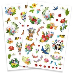 Tatouages Happy Spring - Un jeu Djeco 2