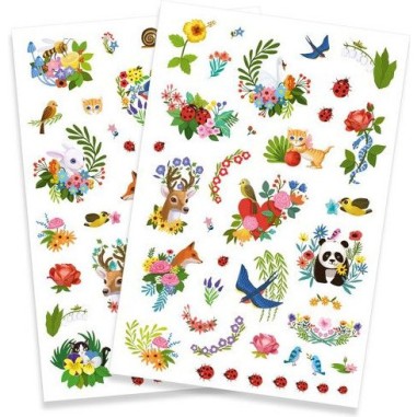 Tatouages Happy Spring - Un jeu Djeco Tatouages Happy Spring - Un jeu Djeco