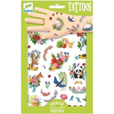 Tatouages Happy Spring - Un jeu Djeco Tatouages Happy Spring - Un jeu Djeco