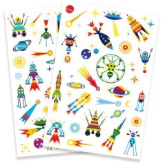 Djeco - Tatouages - Space oddity 2