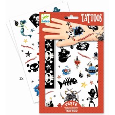 Tatouages éphémères - Pirates - Djeco 2