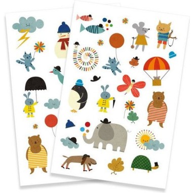 Djeco - Tatouages - Jolies petites choses Djeco - Tatouages - Jolies petites choses