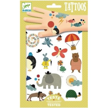Djeco - Tatouages - Jolies petites choses Djeco - Tatouages - Jolies petites choses