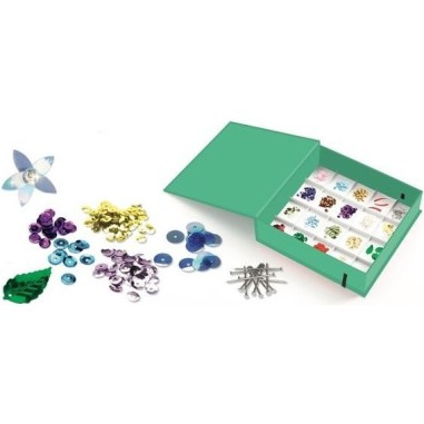 Djeco - Tableaux de sequins - Espiègles et coquettes Djeco - Tableaux de sequins - Espiègles et coquettes