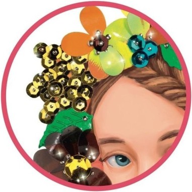 Djeco - Tableaux de sequins - Espiègles et coquettes Djeco - Tableaux de sequins - Espiègles et coquettes