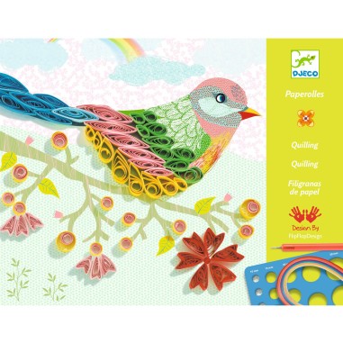 Quilling - Saisons en colimaçons - un jeu Djeco Quilling - Saisons en colimaçons - un jeu Djeco