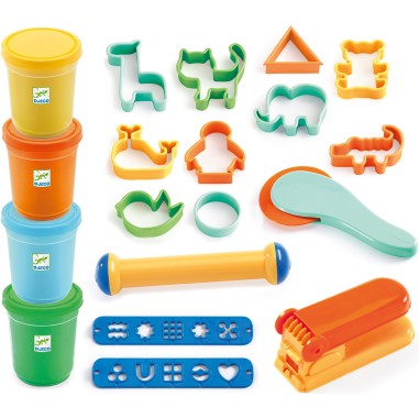 Pâte à modeler Tout pour commencer - Starter Kit - Djeco