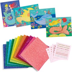 Coffret mosaïques - Le chant des sirènes - un jeu Djeco 2