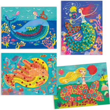 Coffret mosaïques - Le chant des sirènes - un jeu Djeco Coffret mosaïques - Le chant des sirènes - un jeu Djeco