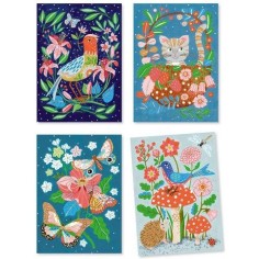 Feutres pinceaux au jardin - loisirs créatifs Djeco 2