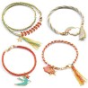 Coffret créatif bracelets kumihimo : céleste - djeco - Djeco