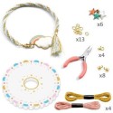 Coffret créatif bracelets kumihimo : céleste - djeco - Djeco Coffret créatif bracelets kumihimo : céleste - djeco - Djeco