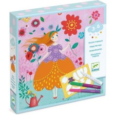 Feutres Magiques - Les jolies robes de Marie - Un jeu Djeco