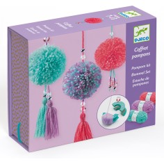 Coffret pompons pampilles - loisirs créatifs Djeco