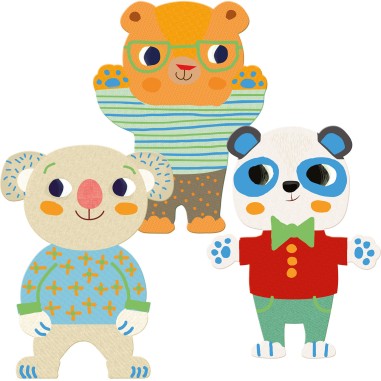 Coloriage pour les petits - Les Mimis - Djeco Coloriage pour les petits - Les Mimis - Djeco