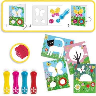 Dessiner des points à petits points - loisirs créatif Djeco Dessiner des points à petits points - loisirs créatif Djeco