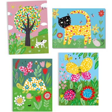 Dessiner des points à petits points - loisirs créatif Djeco Dessiner des points à petits points - loisirs créatif Djeco