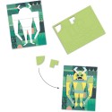 Monsters gallery collage relief - Djeco Monsters gallery collage relief - Djeco