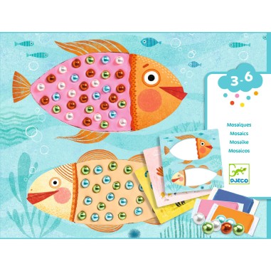 Mosaïque de Perles en Pâte à Modeler Kit Créatif Djeco Mosaïque de Perles en Pâte à Modeler Kit Créatif Djeco