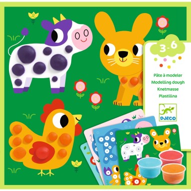 Pâte à modeler - Ronds de pâte - Djeco Pâte à modeler - Ronds de pâte - Djeco