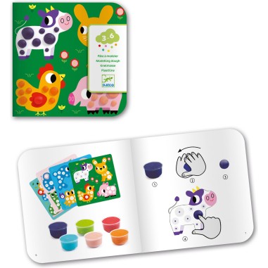Pâte à modeler - Ronds de pâte - Djeco Pâte à modeler - Ronds de pâte - Djeco
