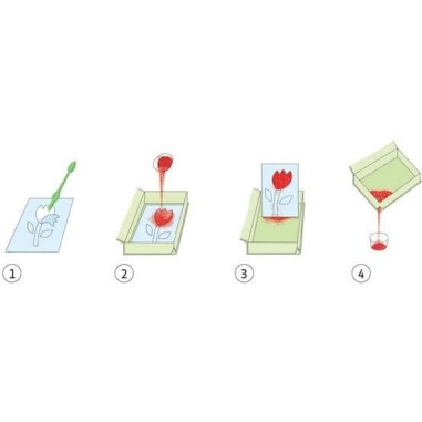 Sables colorés avec paillettes poissons - Art au numéro - Djeco Sables colorés avec paillettes poissons - Art au numéro - Djeco