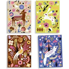 Sables colorés merveilles des bois - Art au numéro - Djeco 2