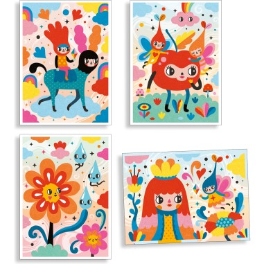 Sables colorés à croquer - loisirs créatifs Djeco Sables colorés à croquer - loisirs créatifs Djeco