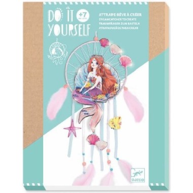 Attrape rêve douce sirène - Do it Yourself - Djeco Attrape rêve douce sirène - Do it Yourself - Djeco