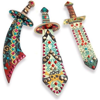 Comme un Pirate Sabres Mosaïques à Décorer Do it Yourself Djeco Comme un Pirate Sabres Mosaïques à Décorer Do it Yourself Djeco