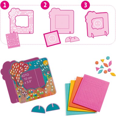 Cadres mosaïques féérique - Do it Yourself Djeco Cadres mosaïques féérique - Do it Yourself Djeco