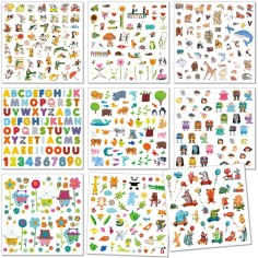 Djeco - Stickers pour les petits - 1000 stickers pour les petits 2