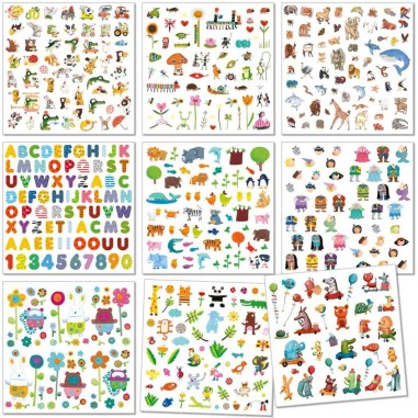 Djeco - Stickers pour les petits - 1000 stickers pour les petits Djeco - Stickers pour les petits - 1000 stickers pour les petits