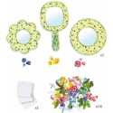 3 miroirs à décorer douceur florale - Do it Yourself Djeco 3 miroirs à décorer douceur florale - Do it Yourself Djeco
