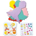 Djeco - Stickers pour les petits - J'aime les princesses