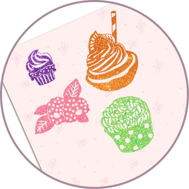 Djeco - Artistic Patch - Gourmandises Djeco - Artistic Patch - Gourmandises