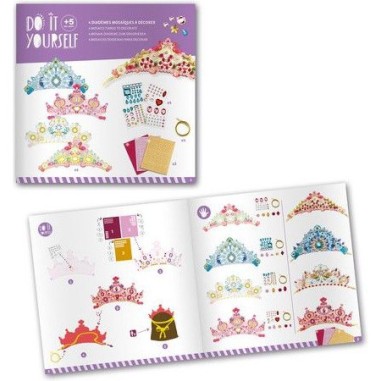 Diadèmes mosaïques à décorer - Do it Yourself Djeco Diadèmes mosaïques à décorer - Do it Yourself Djeco