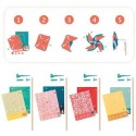 Moulins à vent Sweet - Do it Yourself - Djeco Moulins à vent Sweet - Do it Yourself - Djeco