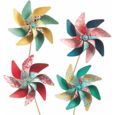 Moulins à vent Sweet - Do it Yourself - Djeco Moulins à vent Sweet - Do it Yourself - Djeco