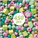 Djeco - Perles et bijoux - Perles bois - Feuilles et fleurs Djeco - Perles et bijoux - Perles bois - Feuilles et fleurs