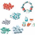Djeco - Perles et bijoux - Perles bois - Petits animaux Djeco - Perles et bijoux - Perles bois - Petits animaux