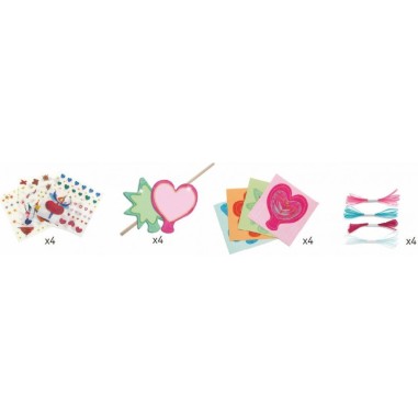 Do it Yourself - Baguettes magiques Petites fées - Djeco Do it Yourself - Baguettes magiques Petites fées - Djeco