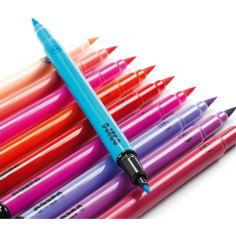 Feutres pinceaux fille Djeco - 10 feutres pinceaux fille - loisirs créatifs 2
