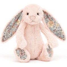 Petite Peluche Lapin Rose Fleur Blossoms de 18 cm - Jellycat