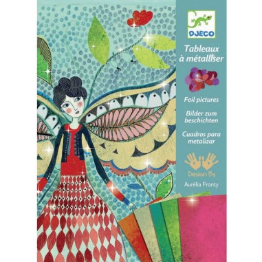 Tableaux à métalliser lucioles - loisirs créatifs - Djeco Tableaux à métalliser lucioles - loisirs créatifs - Djeco