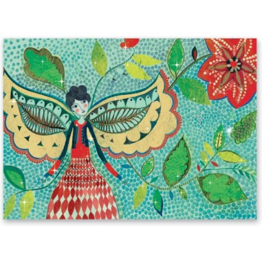 Tableaux à métalliser lucioles - loisirs créatifs - Djeco Tableaux à métalliser lucioles - loisirs créatifs - Djeco