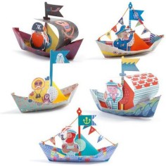 Origami - Bateaux sur l'eau - Djeco 2