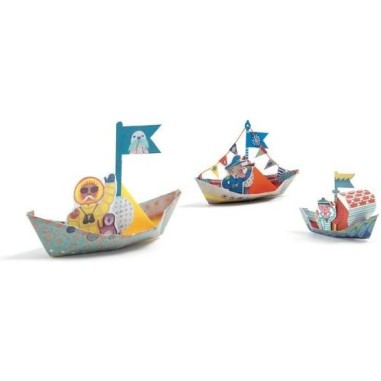 Origami - Bateaux sur l'eau - Djeco Origami - Bateaux sur l'eau - Djeco