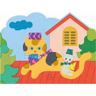 Djeco - Coloriage pour les petits - Caché dehors Djeco - Coloriage pour les petits - Caché dehors